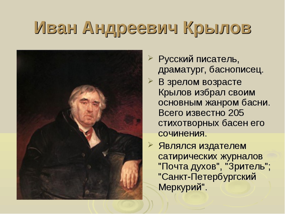 Крыловой краткая биография. Творчество Ивана Андреевича Крылова. Писатель Крылов Иван Андреевич краткая. Крылов биография портрет. Жизнь и творчество Крылова.