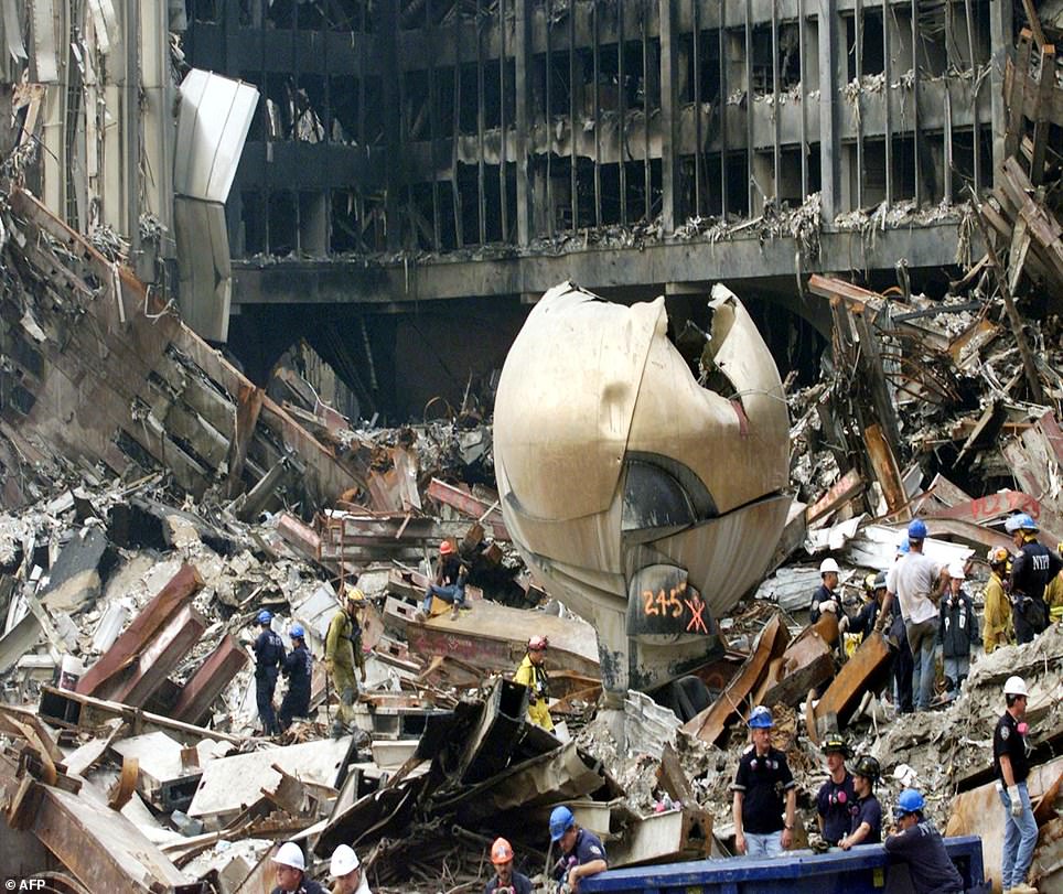 Башни-Близнецы 11 сентября 2001. Нью Йорк катастрофа 2001.
