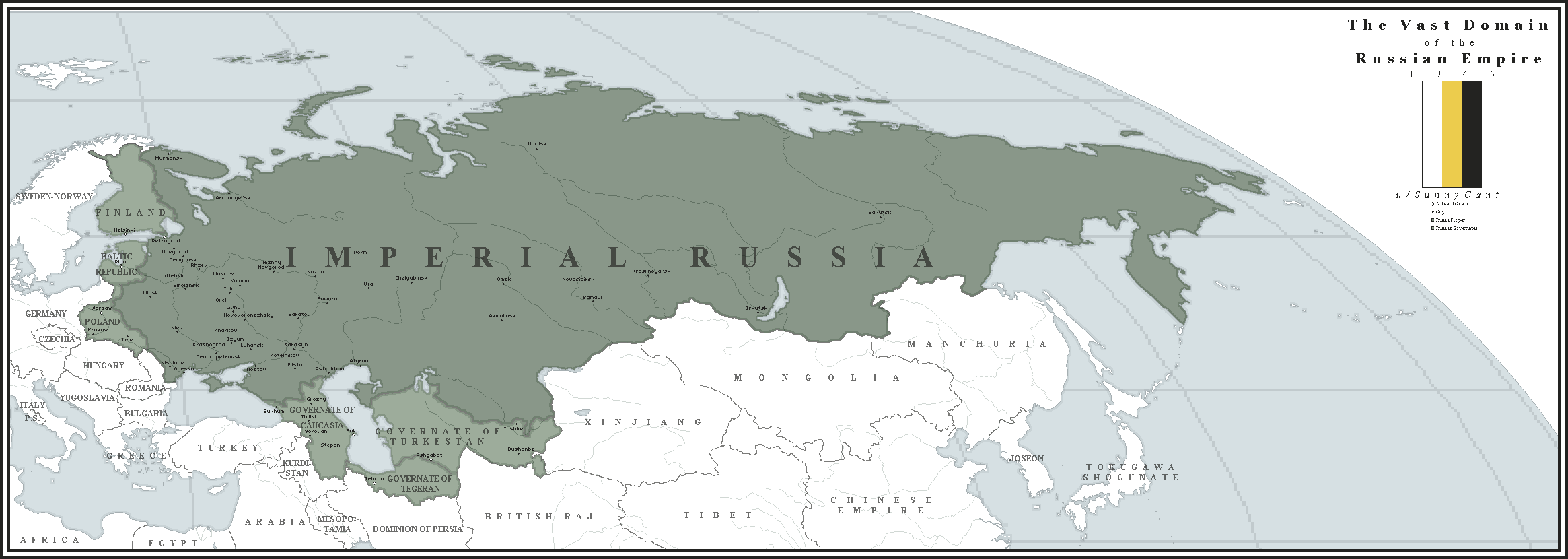 Карта российской империи флаг