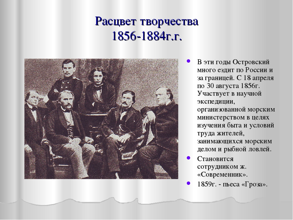 Александр николаевич островский презентация жизнь и творчество