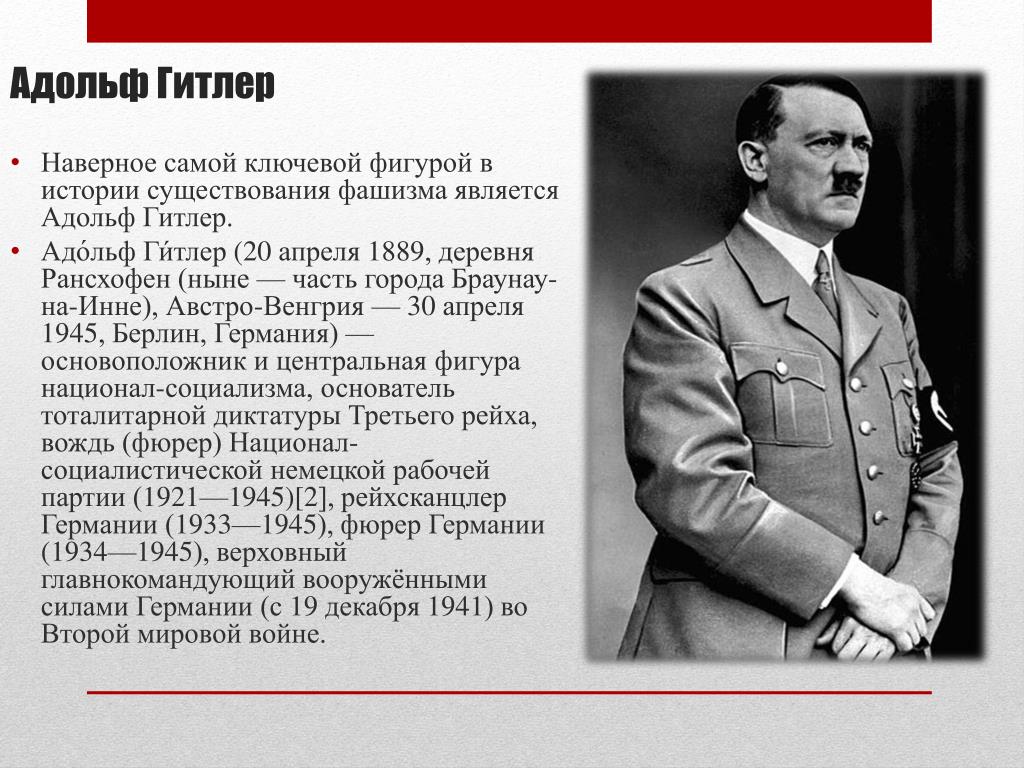 Интересные Факты О Гитлере