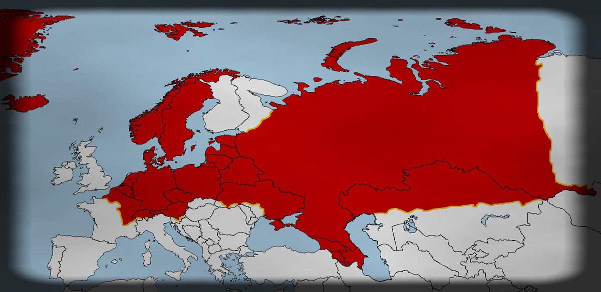 Карта третьего рейха в случае победы