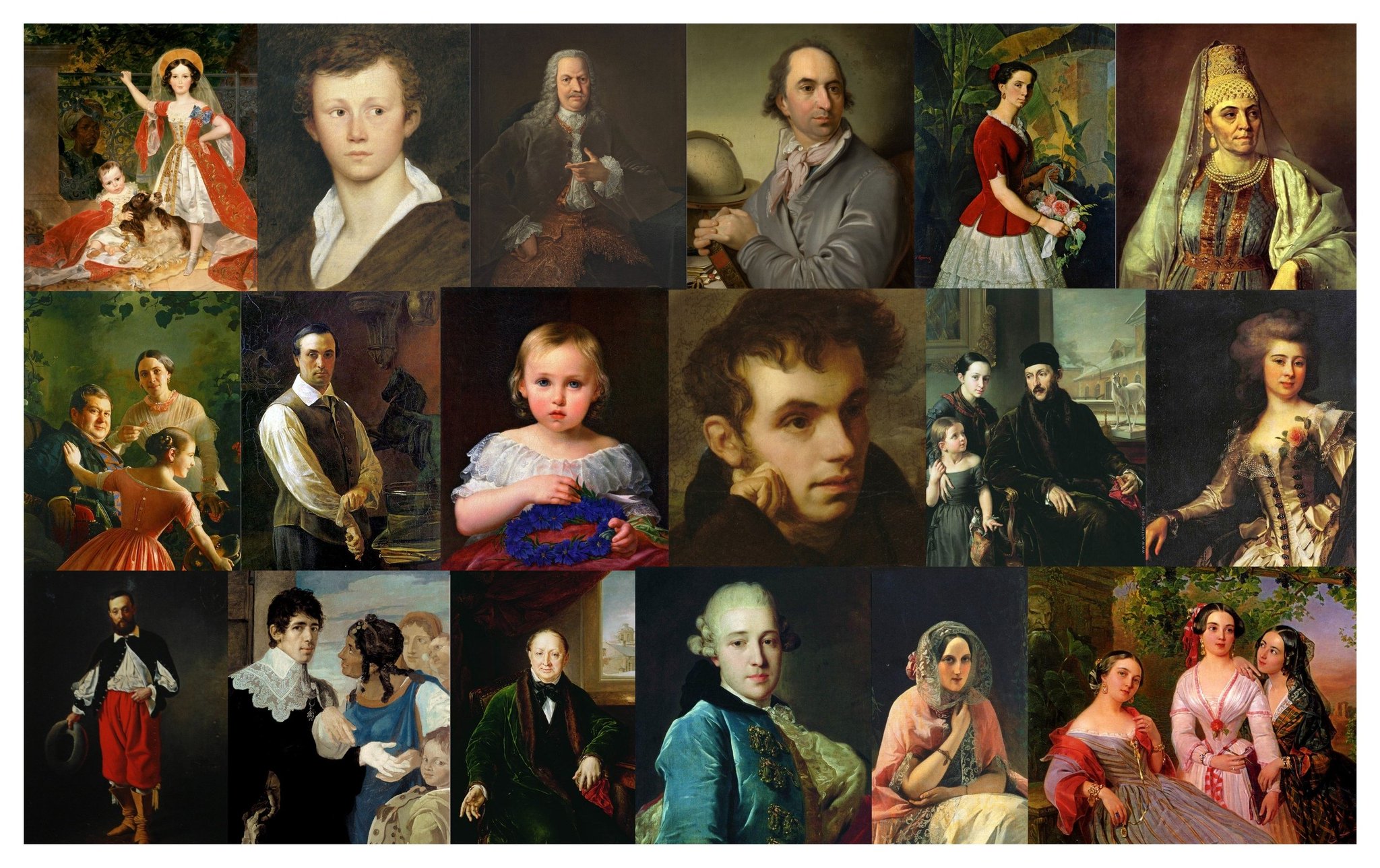 Портреты русских художников 19 века Третьяковская галерея