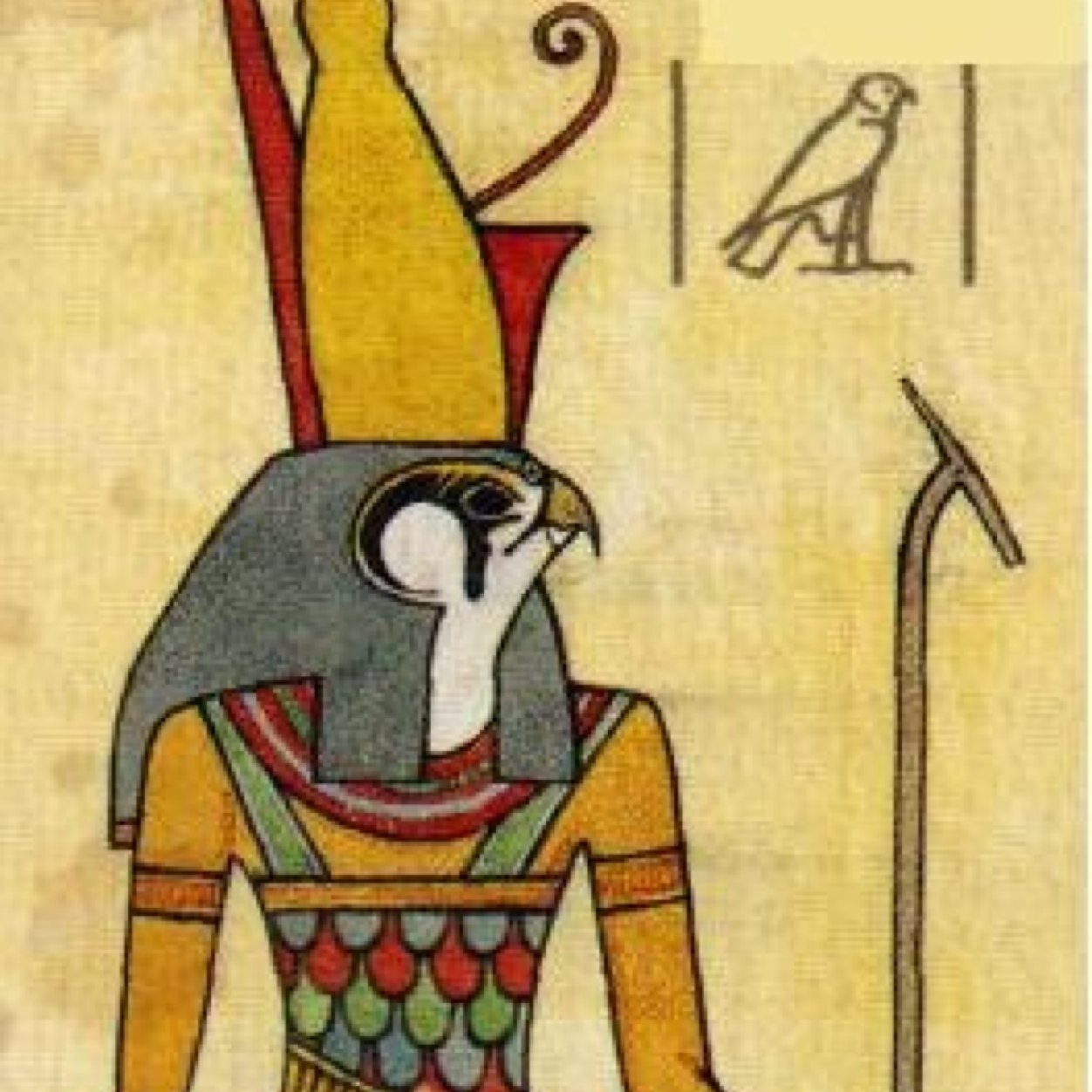 Египетские боги Осирис Амон