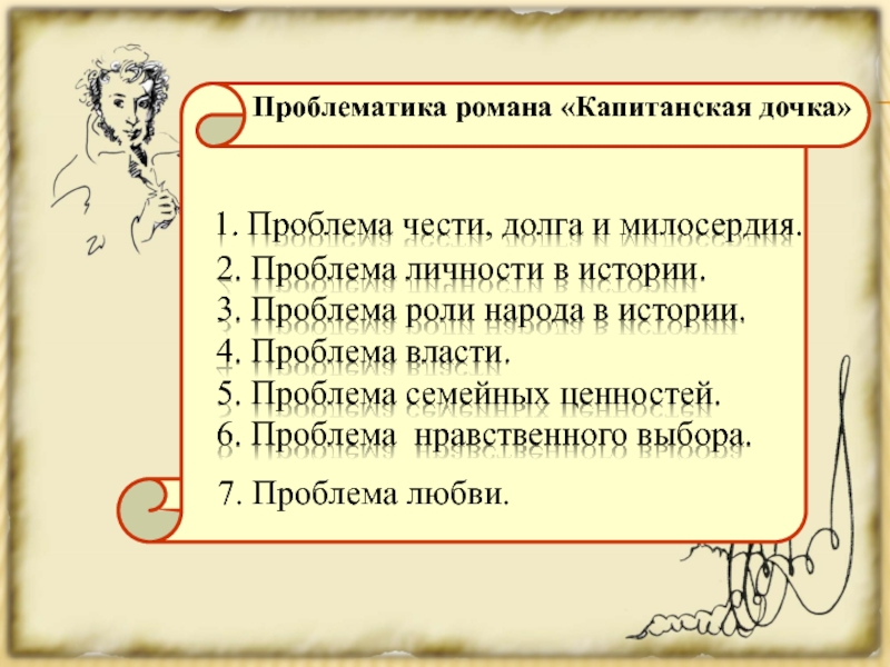 Капитанская дочка презентация 8 класс по главам