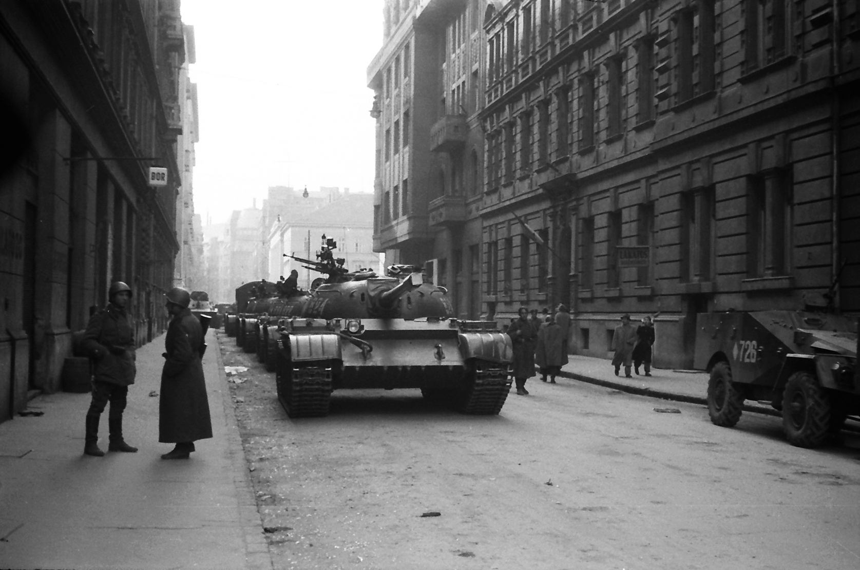 Танки в венгрии 1956