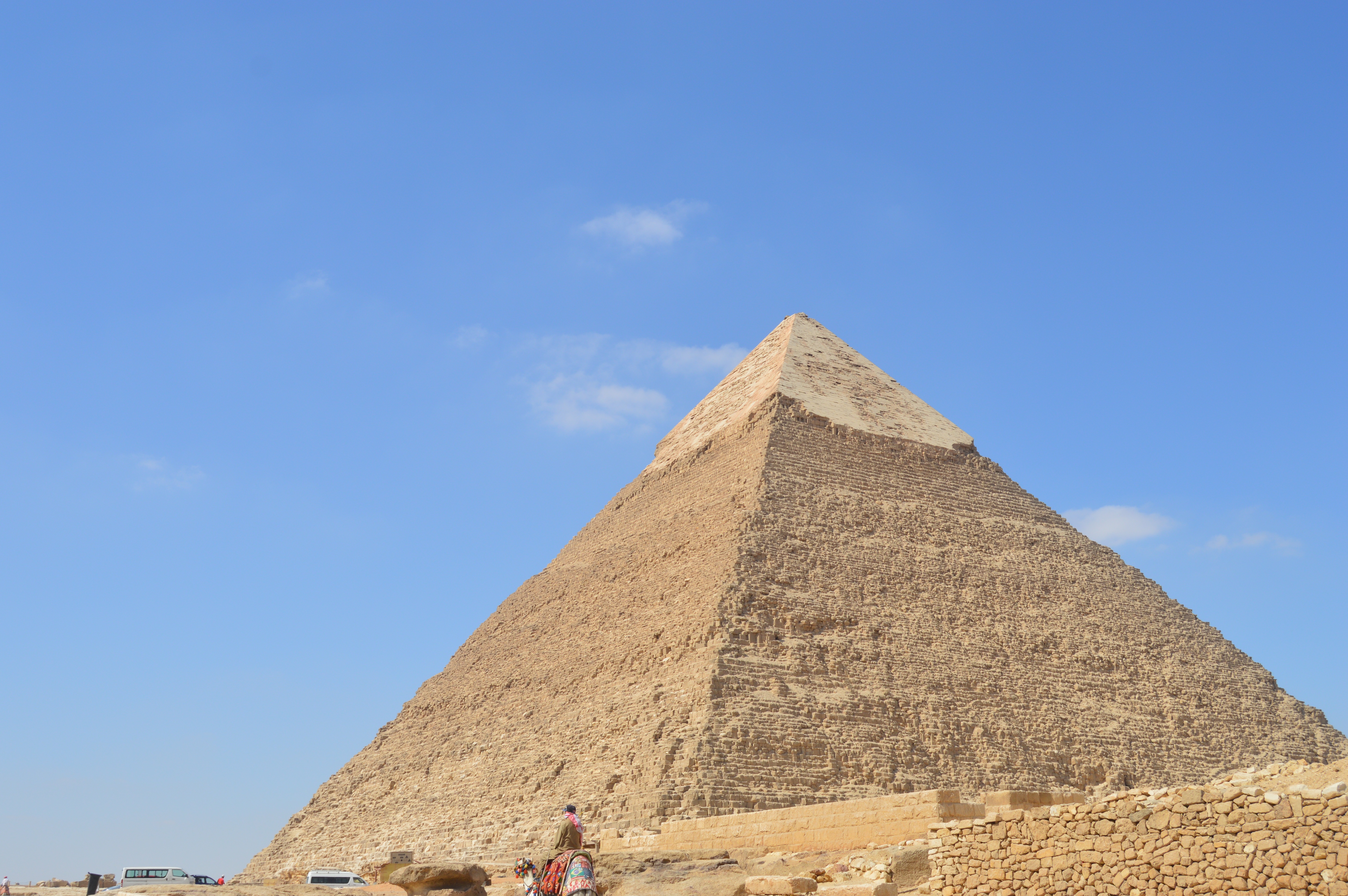 Вершина пирамиды Хефрена