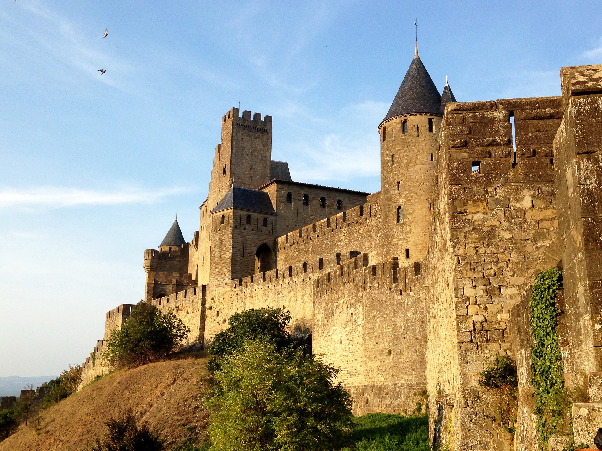 Рыцарский замок в средние века